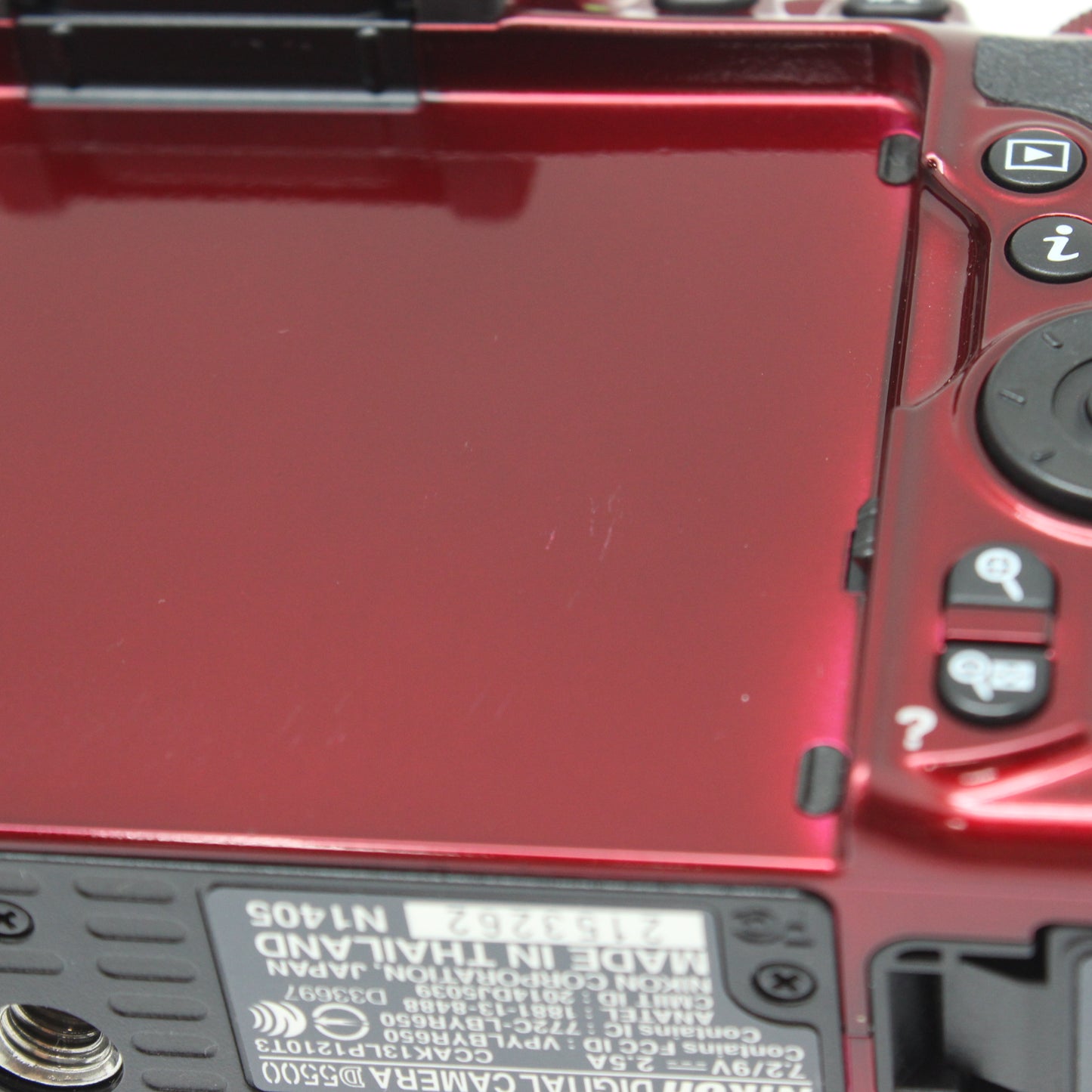 中古 Nikon D5500 レッド