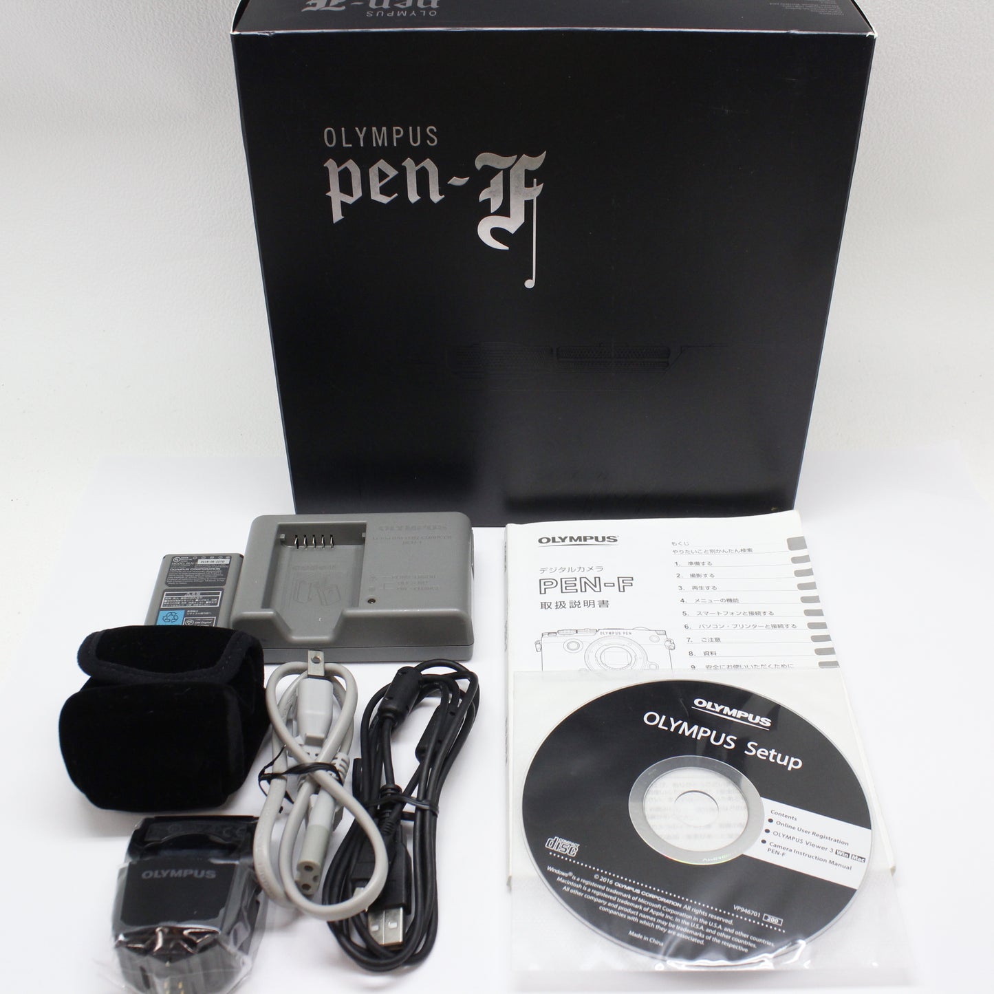 中古 OLYMPUS PEN-F BK ボディ【10月24(土)YouTube生配信でご紹介】