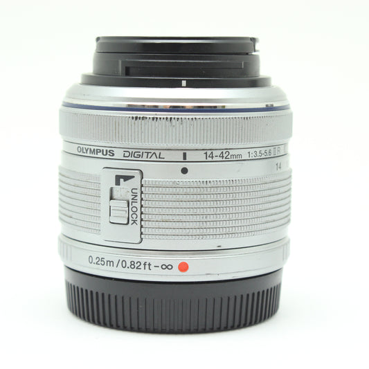 中古 OLYMPUS M.ZUIKO DIGITAL 14-42mm F3.5-5.6 Ⅱ R