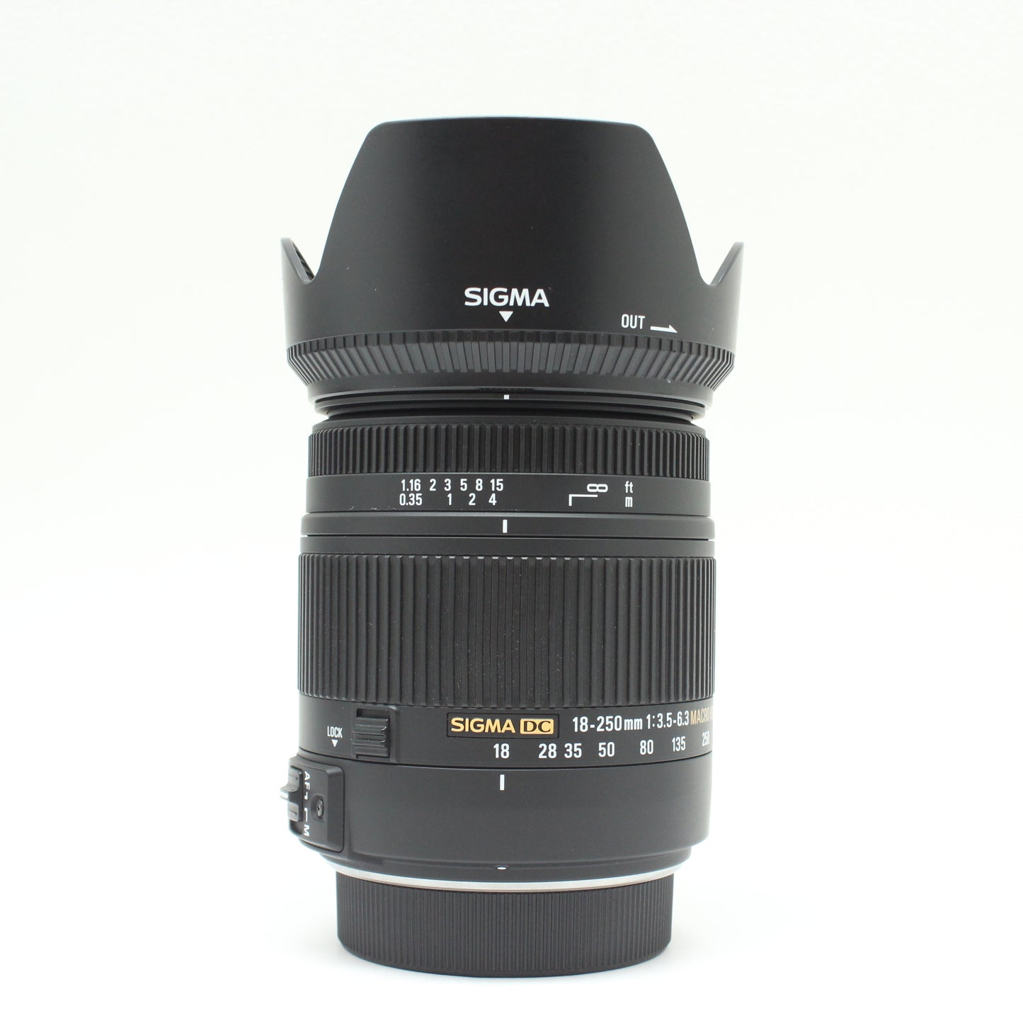 中古 SIGMA 18-250mm F3.5-6.3 DC HSM (K）