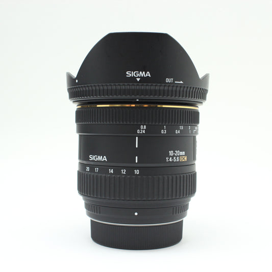 中古 SIGMA 10-20mm F4-5.6 EX DC
