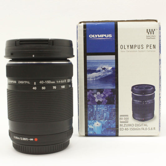 アウトレット品 OLYMPUS 40-150/4.0-5.6R BK