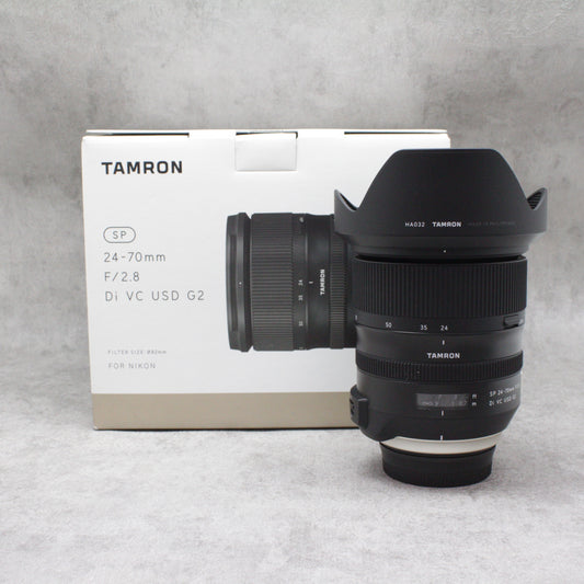 中古品 TAMRON SP 24-70mm F/2.8 Di VC USD G2 (Model A032) Nikon用 【YouTube生配信でご紹介】