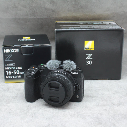 中古品 Nikon Z30 16-50 VR レンズキット【9月30日(土) youtube生配信でご紹介】