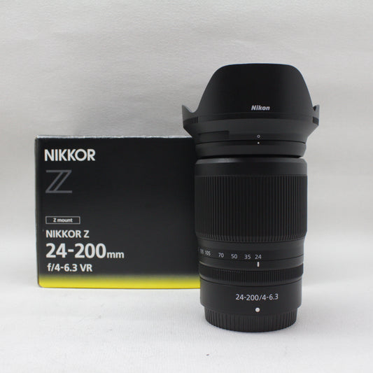 中古品 Nikon NIKKOR Z 24-200mm F4-6.3 VR【11月9日(土)Youtube生配信でご紹介】