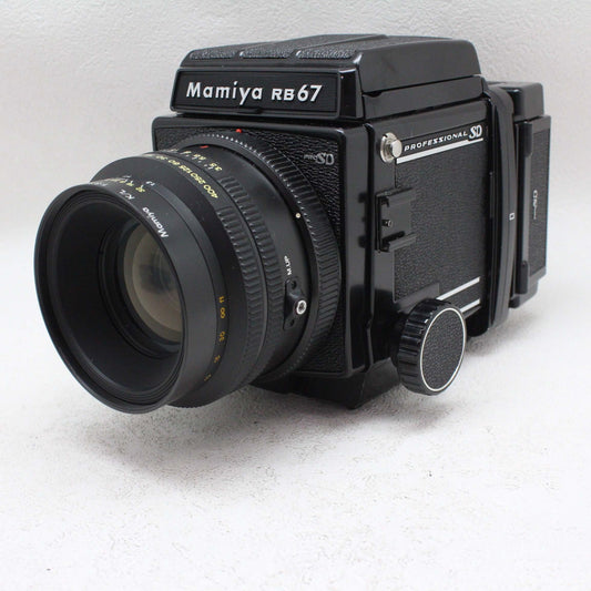 中古品   MAMIYA RB67 PRO SD 127mm レンズキット【2月29日(木) youtube生配信でご紹介】