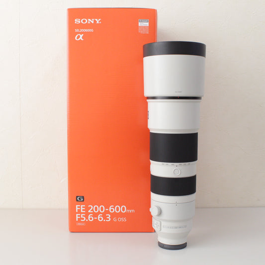 中古品 SONY FE 200-600mm F5.6-6.3G【2月15日(土）YouTube配信番組でご紹介】