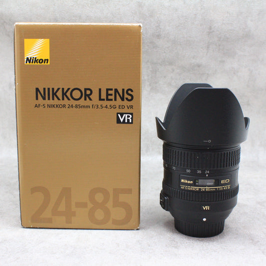 中古品 Nikon AF-S NIKKOR 24-85mm f/3.5-4.5G ED VR【10月21日(土) youtube生配信でご紹介】
