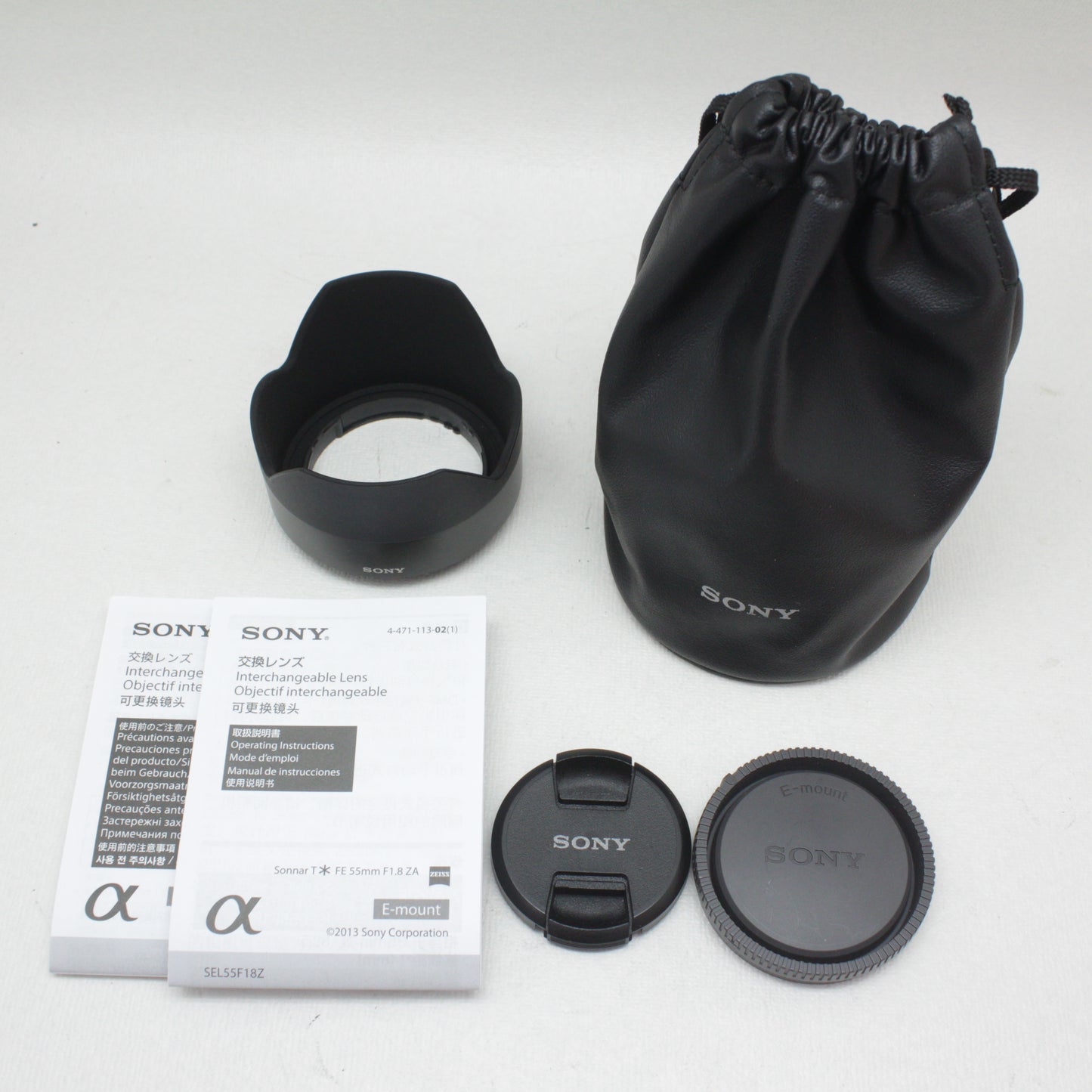 中古品 SONY Sonnar T* FE 55mm F1.8 ZA SEL55F18Z【10月19日(土) YouTube生配信でご紹介】