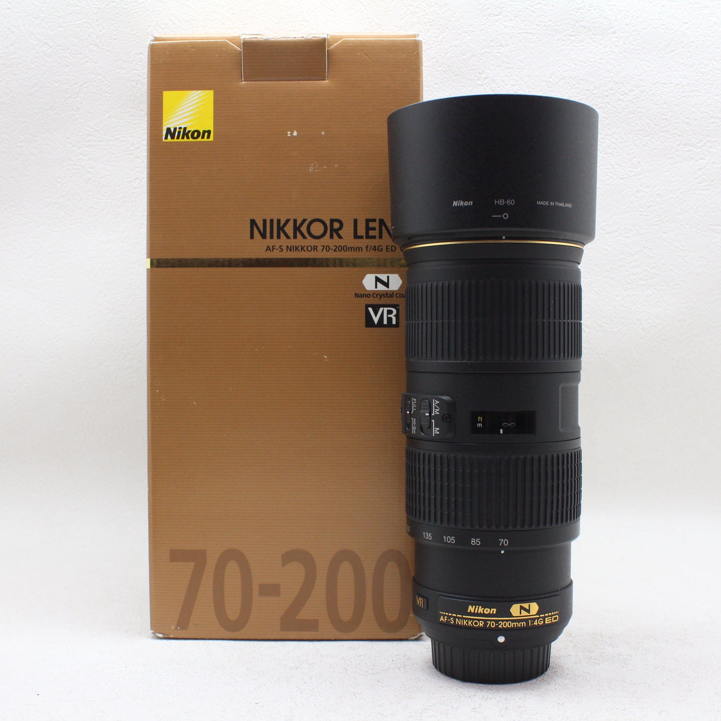 中古品 Nikon AF-S NIKKOR 70-200mm f/4G ED VR【4月28日(日) youtubeゲリラ生配信でご紹介】