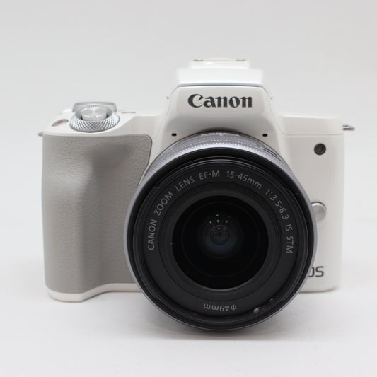 中古 Canon EOS Kiss M 15-45mm ISレンズセット