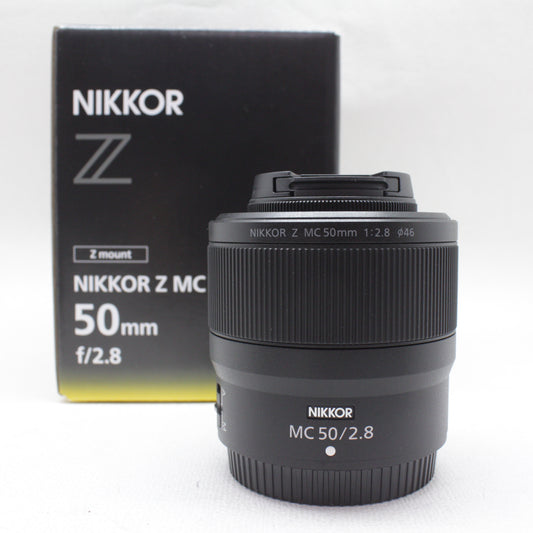 中古品 Nikon NIKKOR Z MC 50mm F2.8【12月28日(土)Youtube生配信でご紹介】