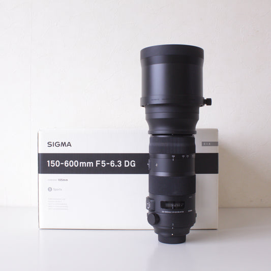 中古品 SIGMA 150-600mm F5-6.3DG Sports Nikon用【9月28日(土) YouTube生配信でご紹介】