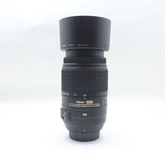 中古品 Nikon AF-S 55-300mm F4.5-5.6 G ED VR