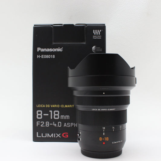 【メーカー保証付き】 Panasonic LEICA DG VARIO-ELMARIT 8-18mm F2.8-4.0 ASPH.