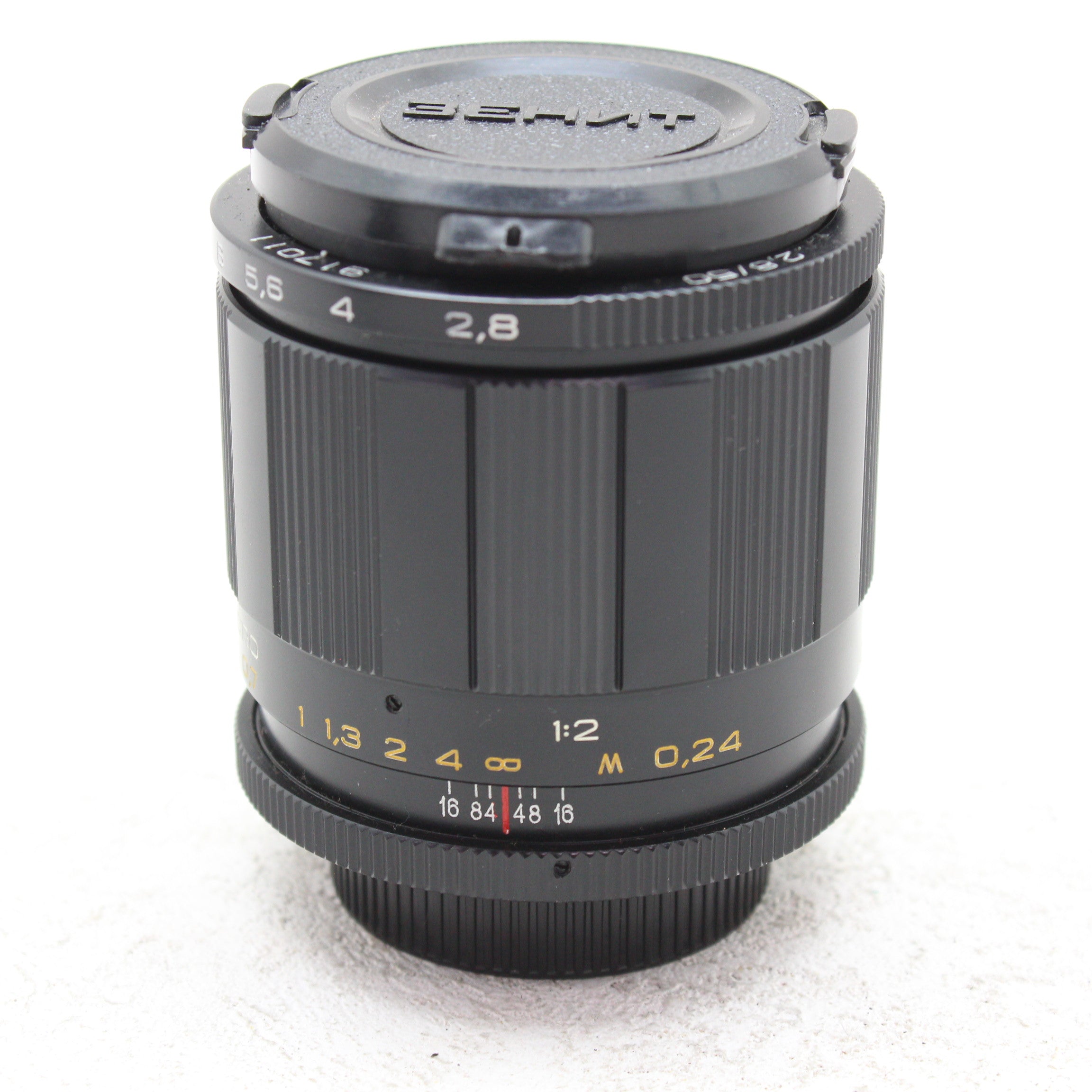 未使用品 MC Volna-9 50mm f2.8 M42 星ボケ マクロ（◎ LZOS