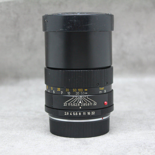中古品 Leica ELMARRIT-R 135mm F2.8 (2-CAM)【9月23日(土) youtube生配信でご紹介】