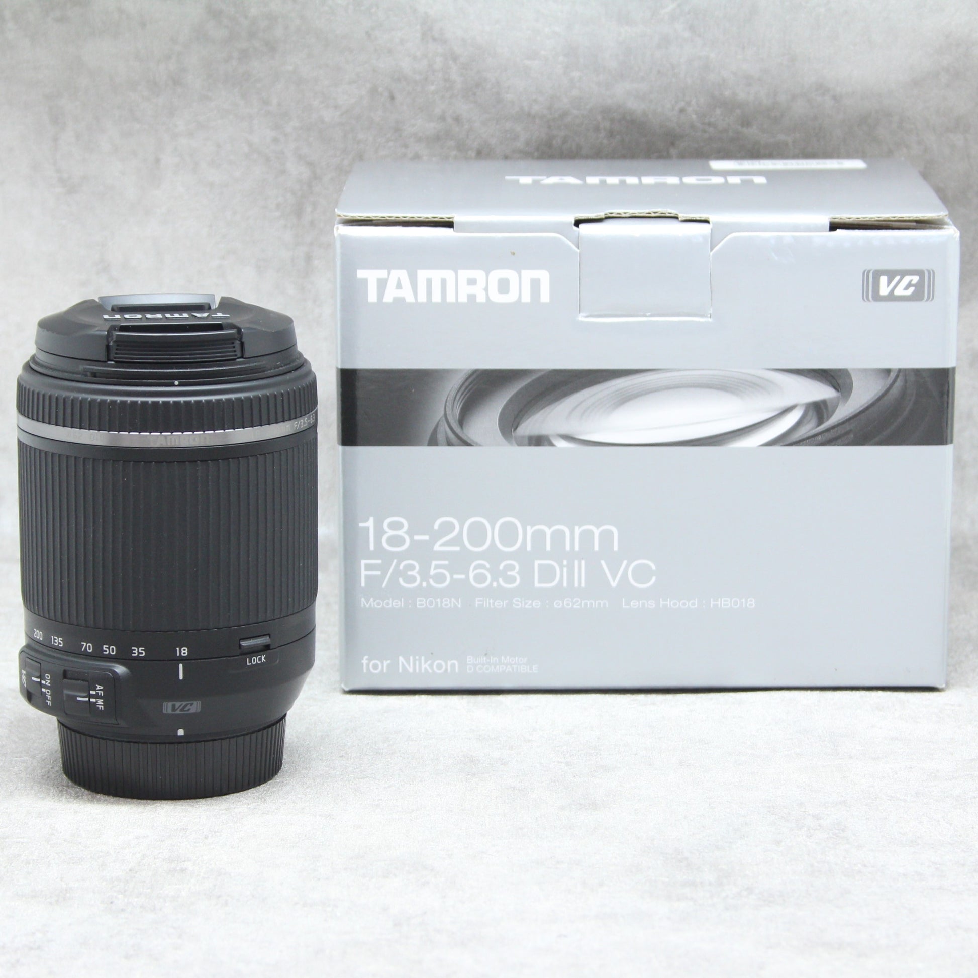 TAMRON 18-200mm F3.5-6.3 VC B018