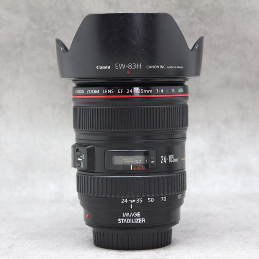 中古品 Canon EF24-105mm F4L IS USM 【7月22日(土)のYouTube生配信でご紹介】