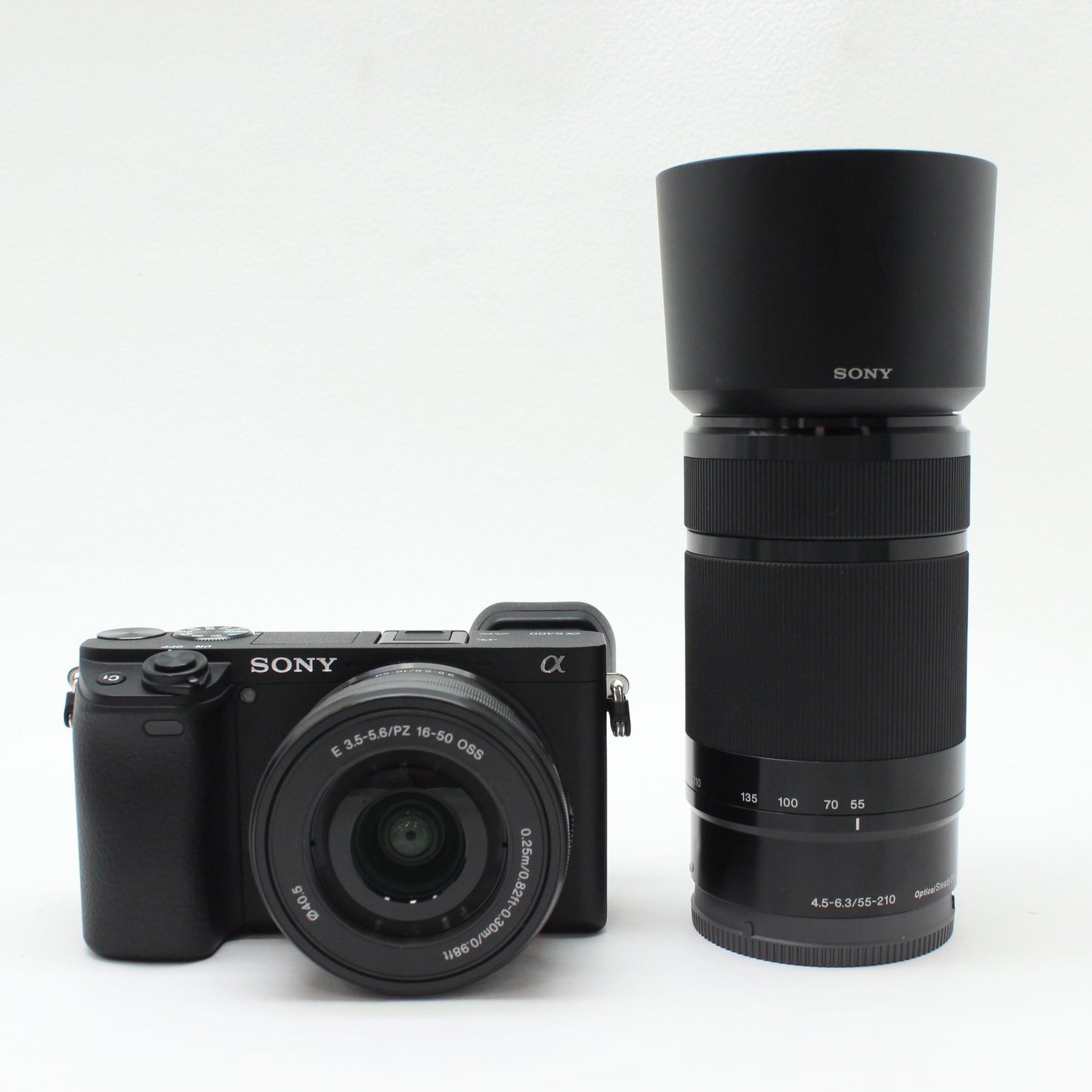 中古 SONY α6400 ダブルズームキット ブラック