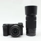中古 SONY α6400 ダブルズームキット ブラック