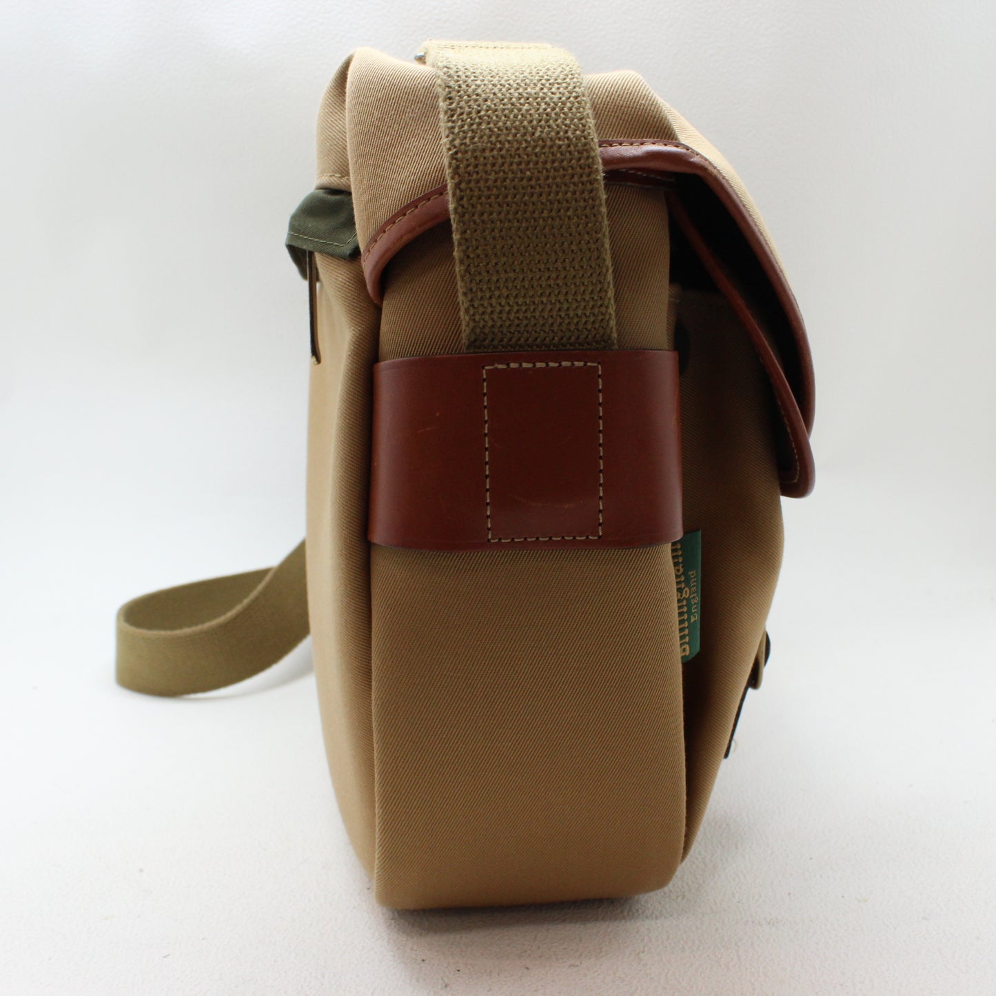 中古 Billingham Hadley pro 旧型 カメラバッグ カーキ×タン