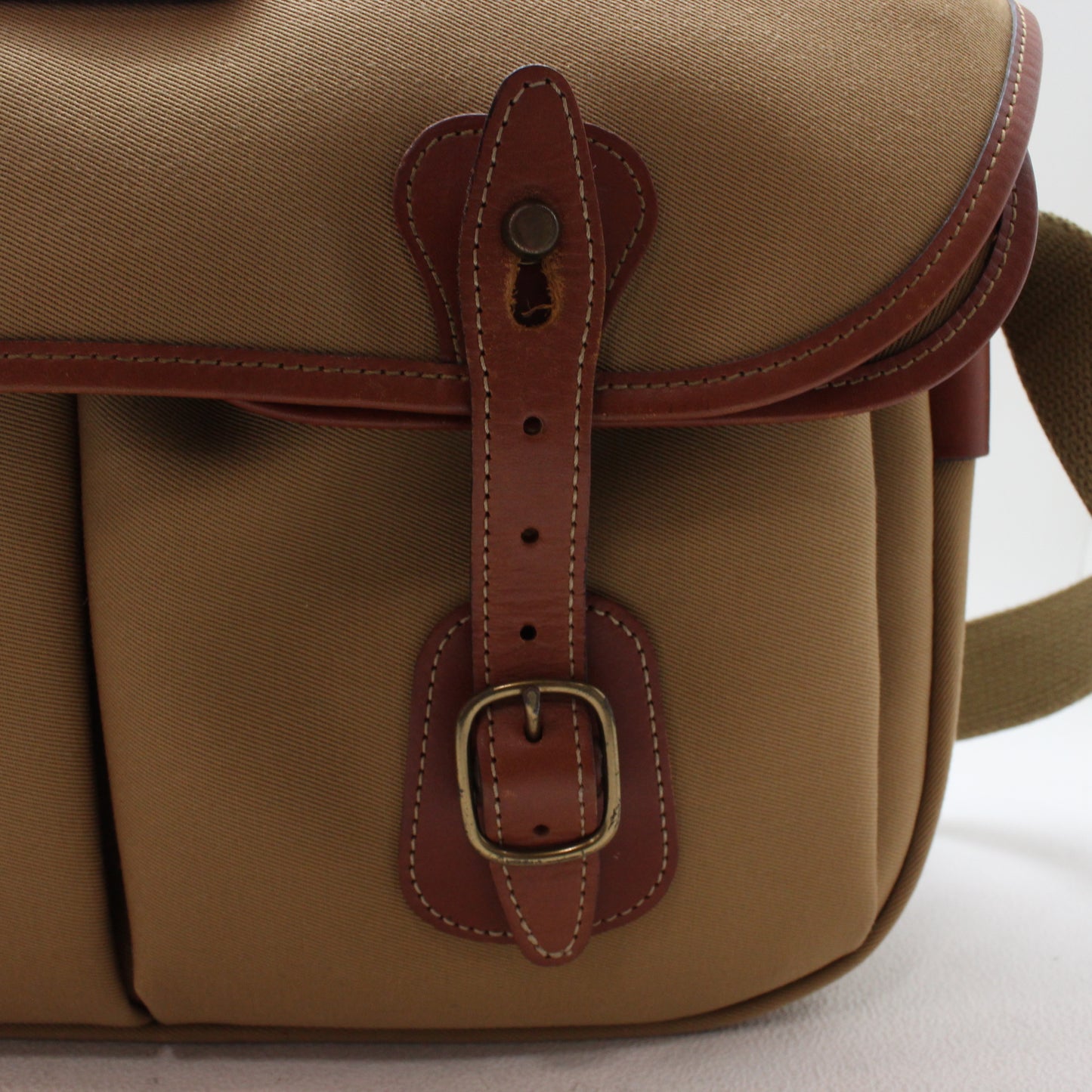 中古 Billingham Hadley pro 旧型 カメラバッグ カーキ×タン