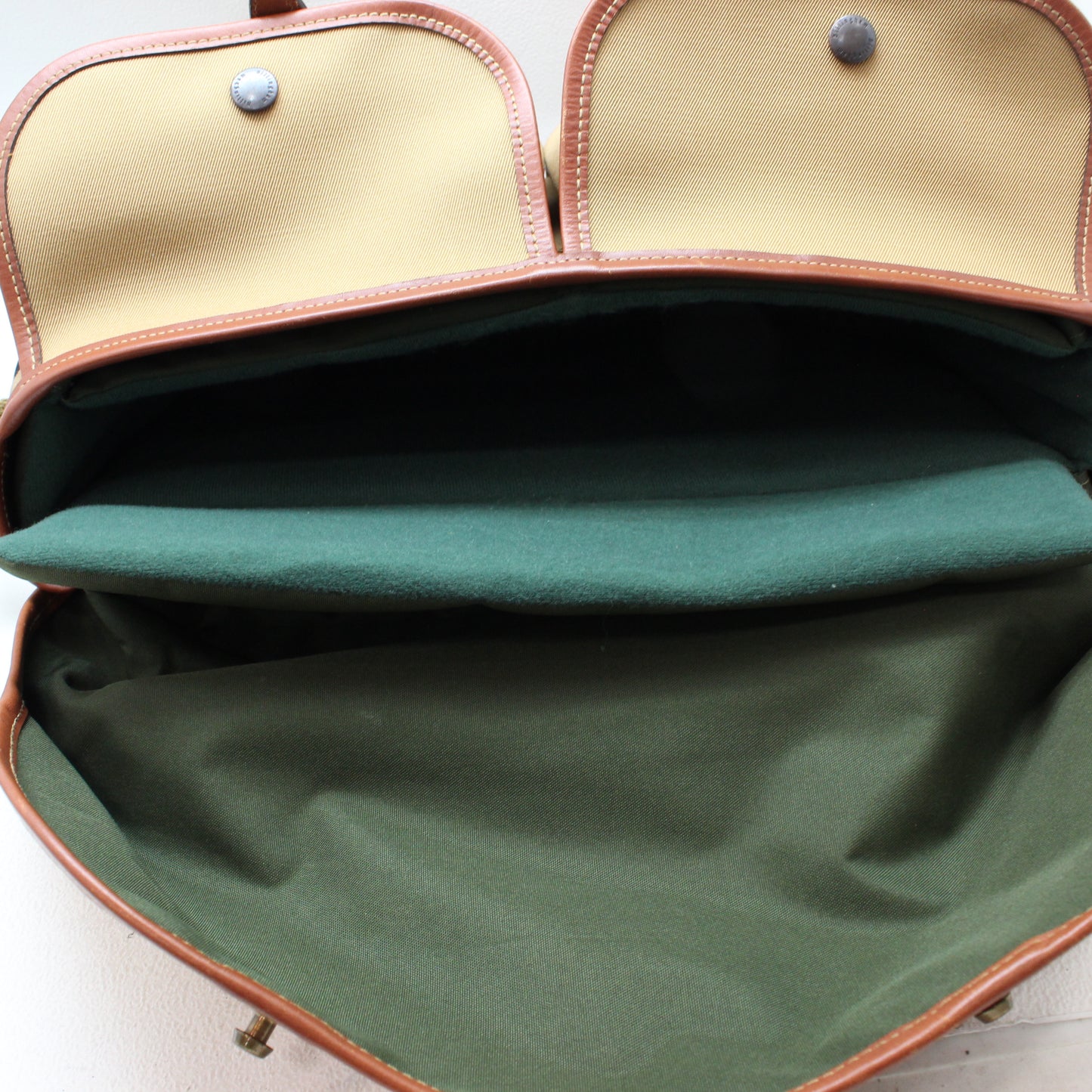 中古 Billingham Hadley pro 旧型 カメラバッグ カーキ×タン