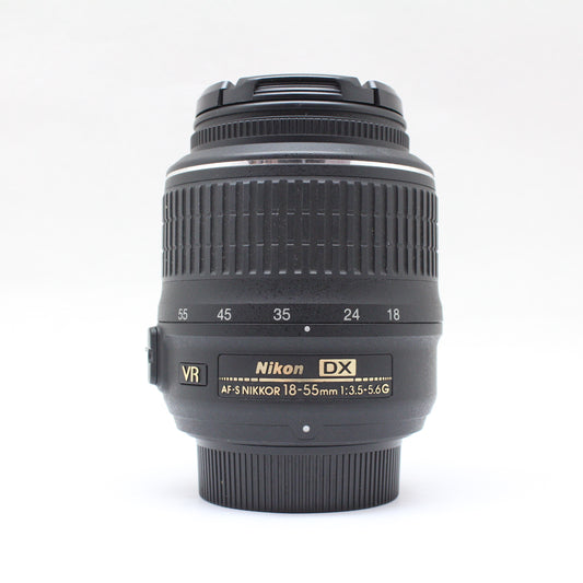 中古品 Nikon AF-S DX NIKKOR 18-55mm F3.5-5.6G VR　