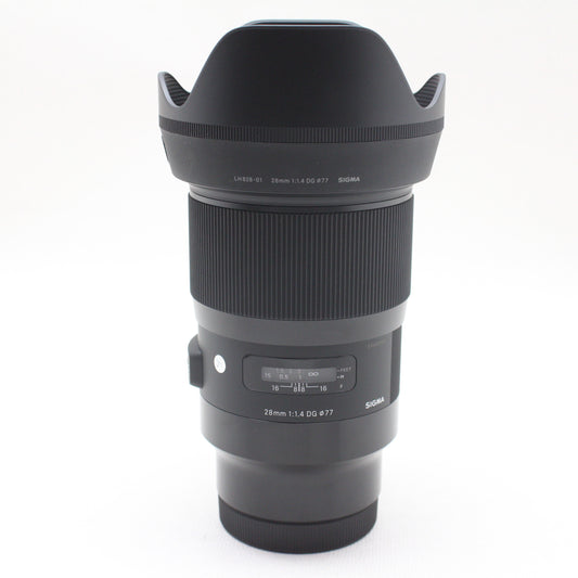 中古品 SIGMA 28mm F1.4 DG HSM Art(Lマウント)【7月20日(土) youtube生配信でご紹介】