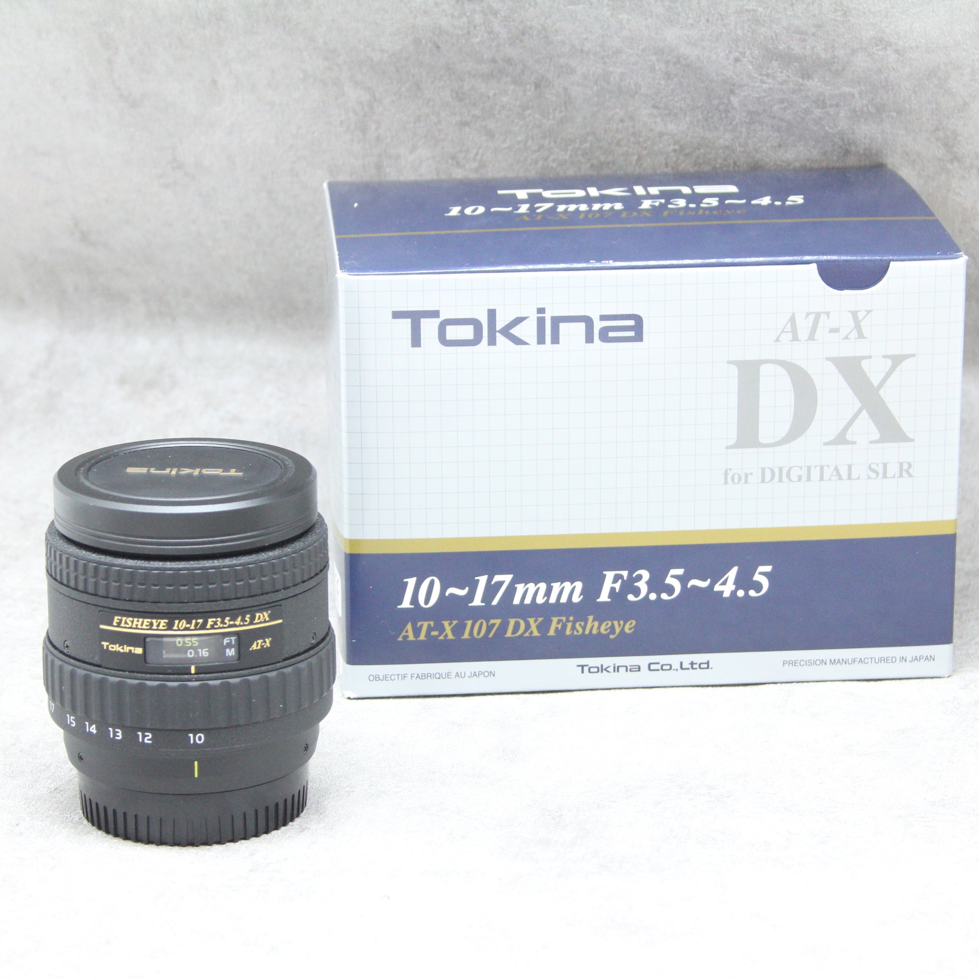 中古品 Tokina 10-17mm F3.5- 4.5 AT-X 107 DX Fisheye ［ニコン用