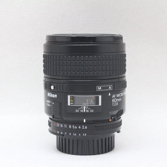 中古品 Nikon AF MICRO NIKKOR 60mm F2.8