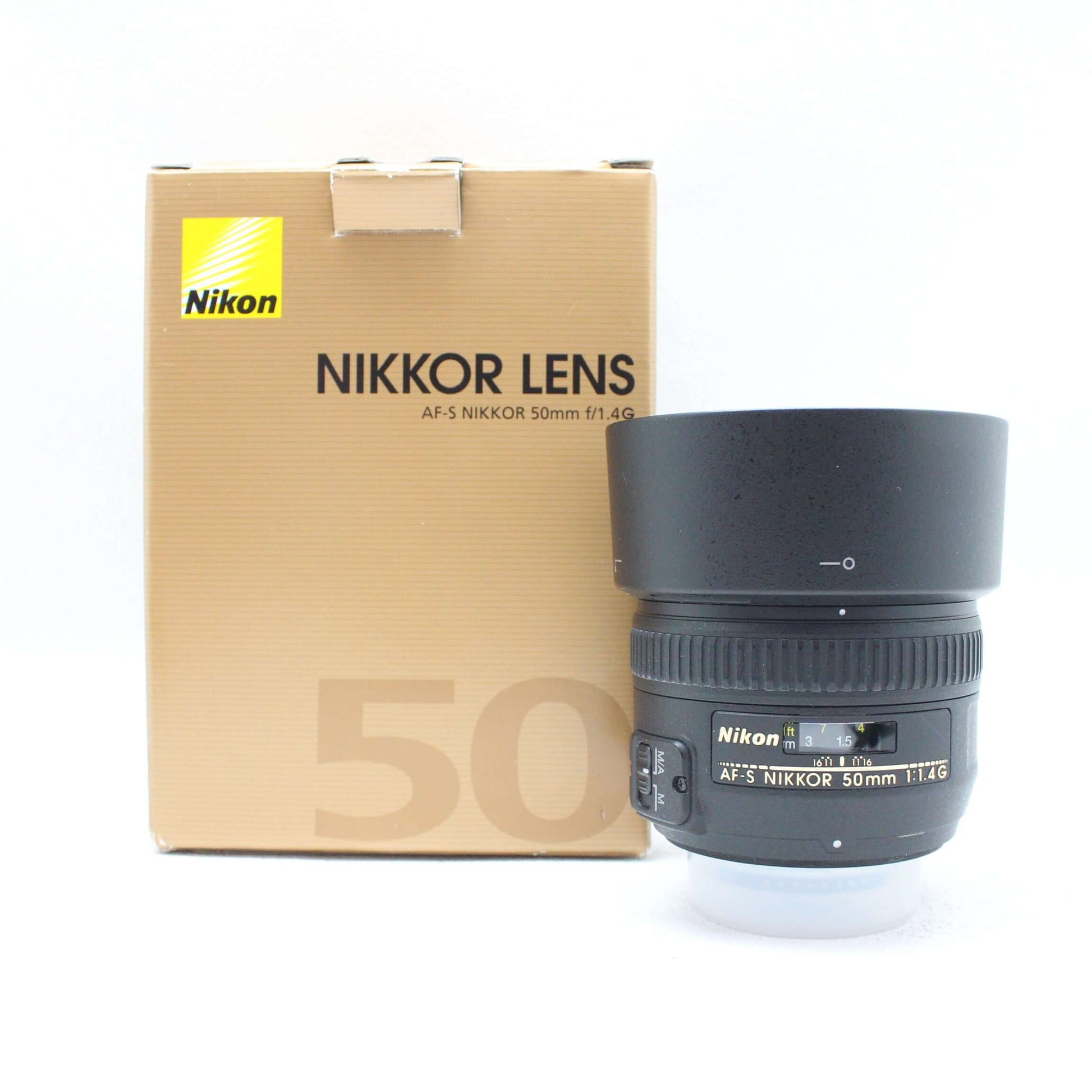 中古品 Nion AF-S NIKKOR 50mm F1.4 G【1月20日(土) youtube