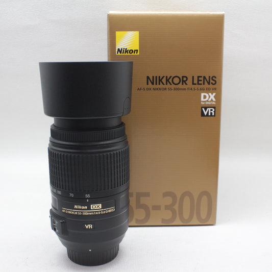 中古品 Nikon AF-S DX 55-300mm F4.5-5.6G ED VR