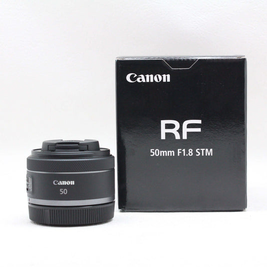 中古品 Canon RF 50mm F1.8 STM 【2月13日(火)YouTube生配信でご紹介】