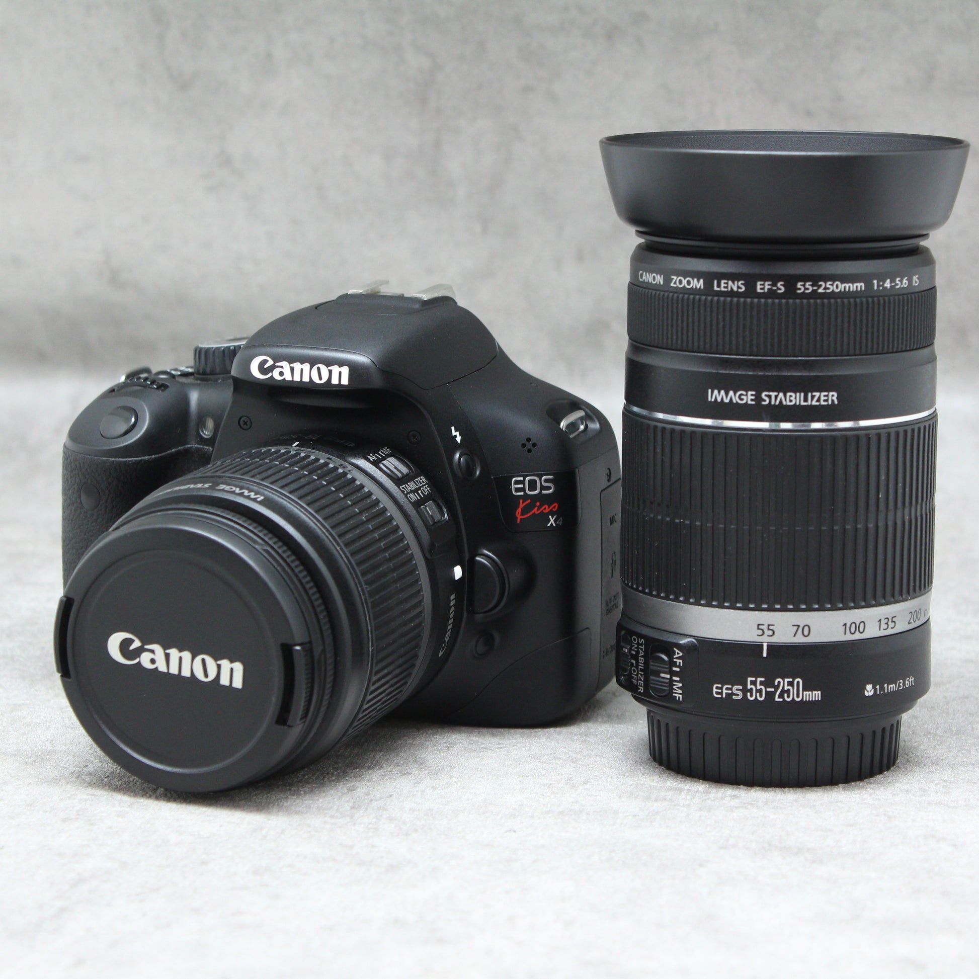お買得 【Ｗズームレンズ】 Canon EOS Kiss X4 - カメラ