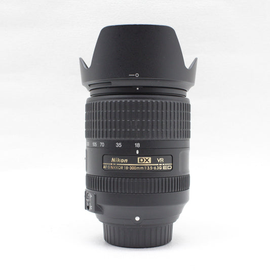 中古  Nikon AF-S DX NIKKOR 18-300mm f/3.5-6.3G ED VR【1月11日(土)YouTube生配信でご紹介】　