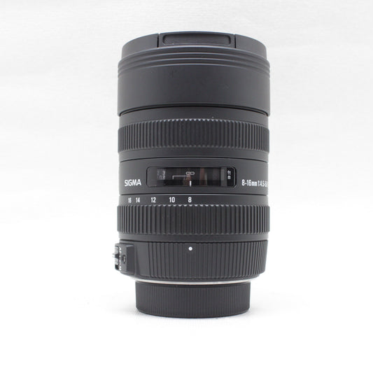 中古 SIGMA 8-16mm F4.5-5.6 HSM （Nikonマウント）【1月11日(土)YouTube生配信でご紹介】