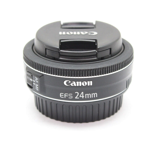 中古品 Canon EF-S 24mm F2.8STM【4月13日(土) youtube生配信でご紹介】