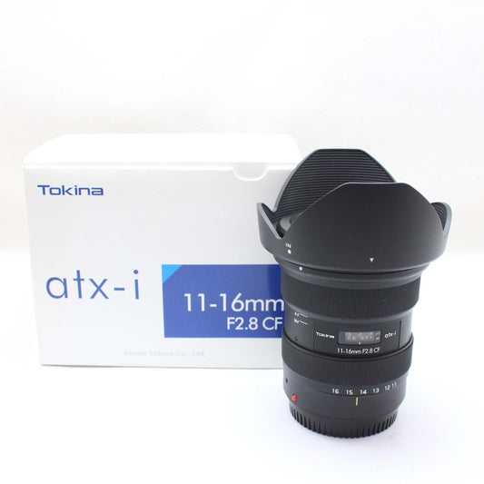 中古品 Tokina atx-i 11-16mm F2.8 CF Canon用【4月13日(土) youtube生配信でご紹介】