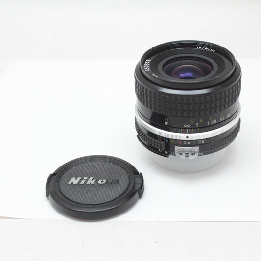 中古品 　NIKON Ai-NIKKOR 35mm F2.8 　【8月27日(火) YouTube生配信でご紹介】