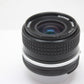 中古品 　NIKON Ai-NIKKOR 35mm F2.8 　【8月27日(火) YouTube生配信でご紹介】