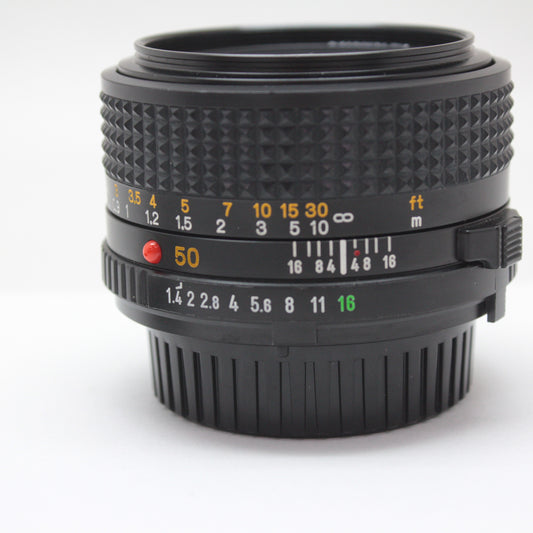 中古品 　MINOLTA  MD 50mm f1.4 　【8月27日(火) YouTube生配信でご紹介】