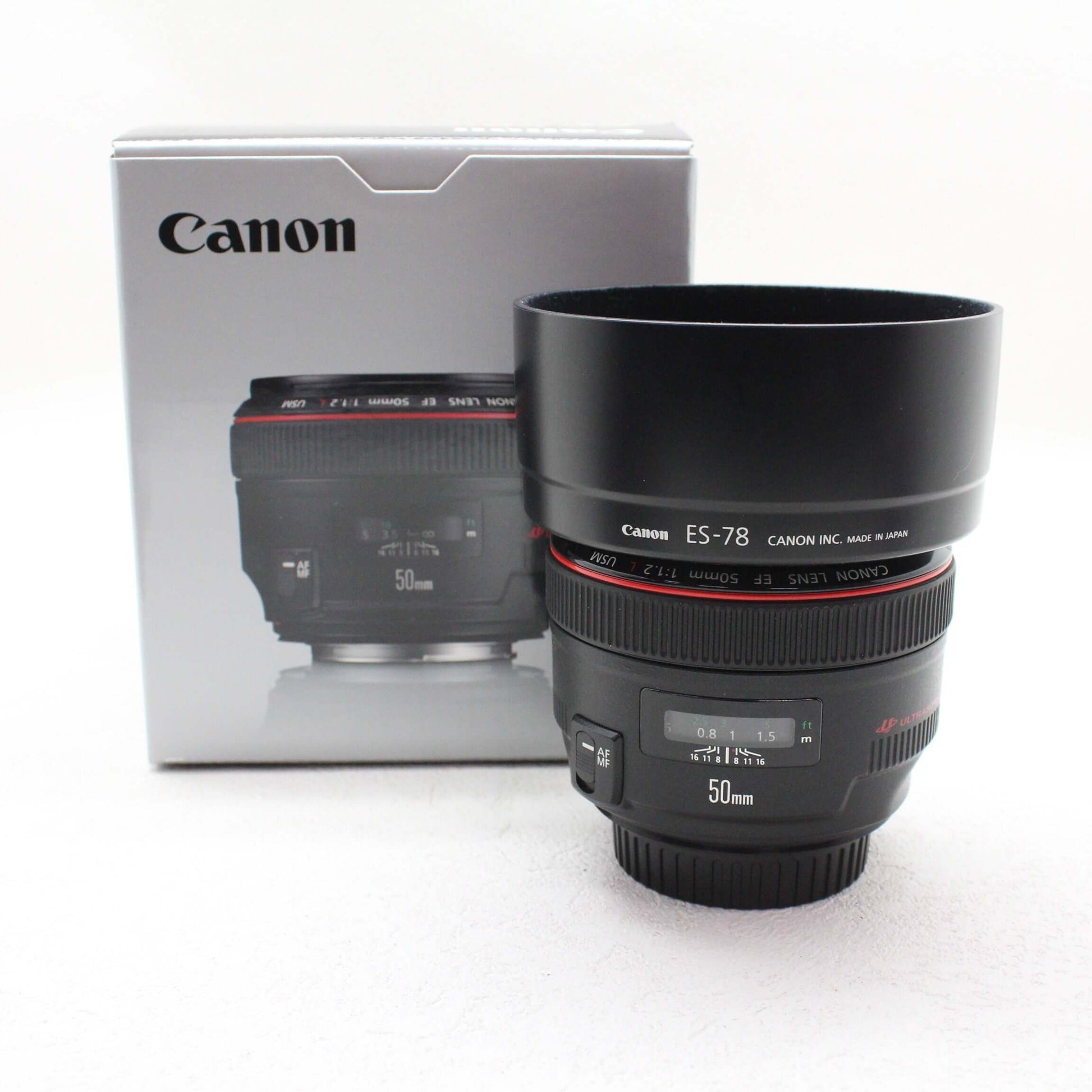 中古品 Canon EF50mm F1.2L USM【2月10日(土) youtube生配信でご紹介】