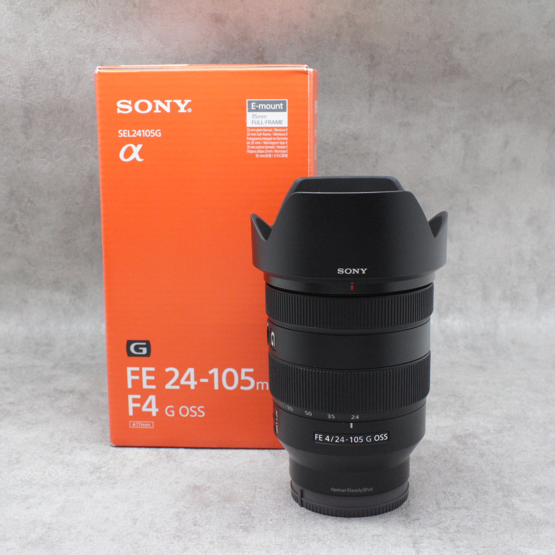 【箱あり】SONY FE 24-105mm F4 G OSSでは9万円に値下げします