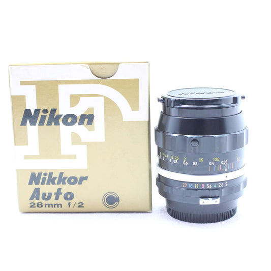 中古品 Nikon NIKKOR-N.C AUTO 28mm F2【2月17日(土) youtube生配信でご紹介】