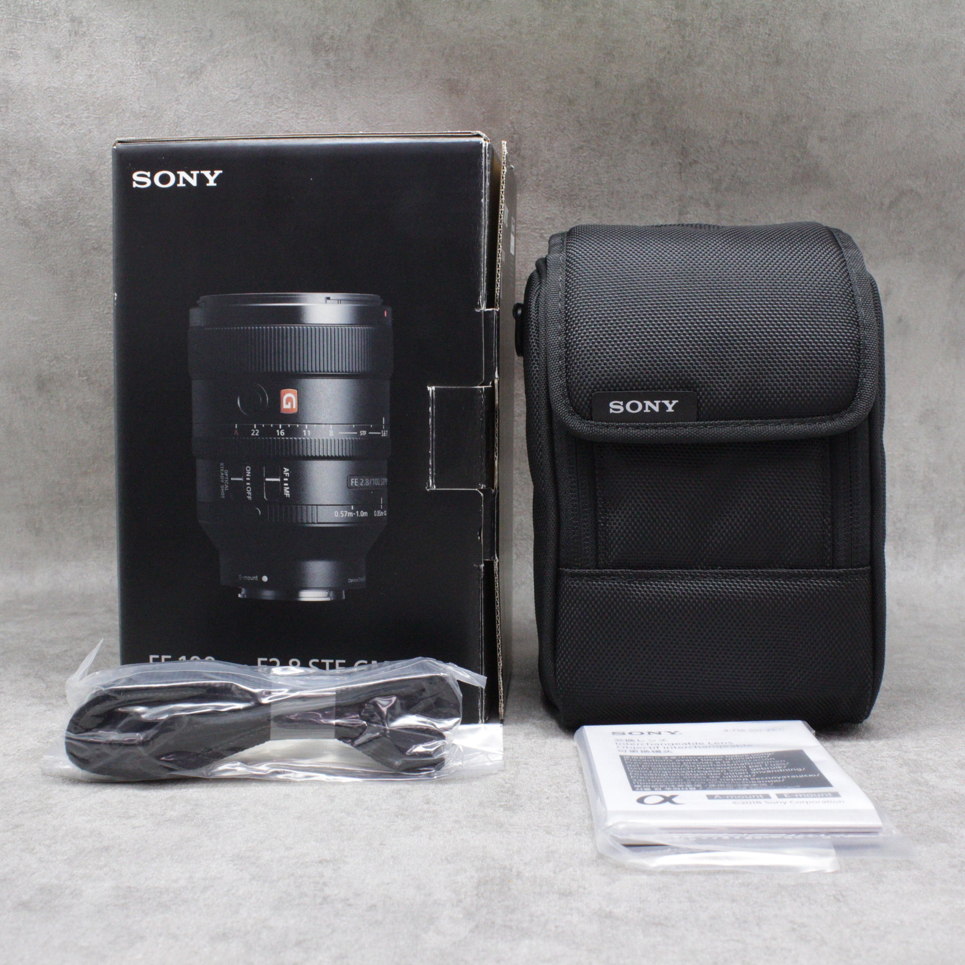 中古品 SONY FE 100mm F2.8 STF GM OSS SEL100F28GM【10月7日(土