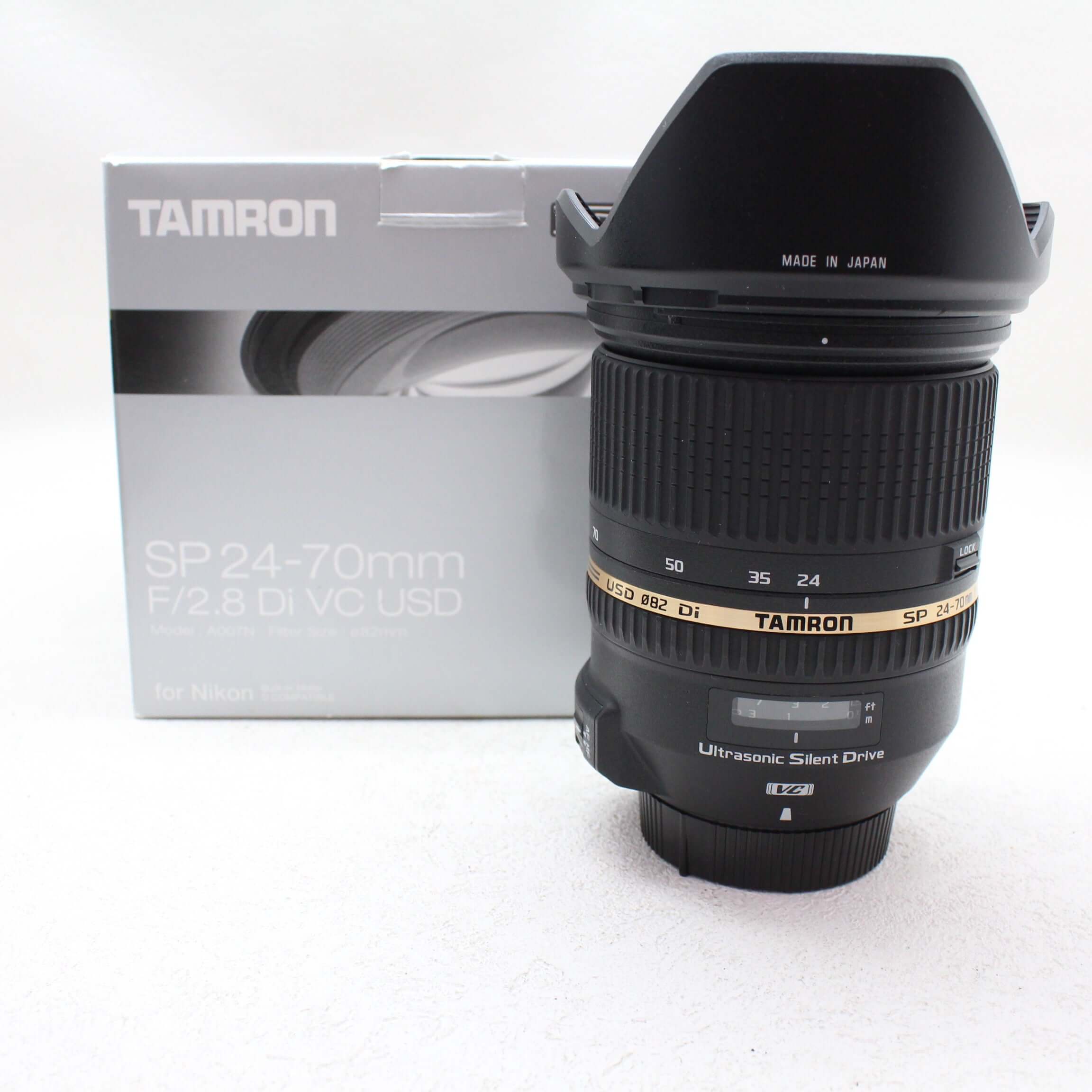 中古品 TAMRON SP 24-70mm F2.8 Di VC USD Nikon用【4月13日(土) youtube生配信でご紹介】