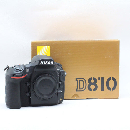 中古品 Nikon D810 【2月13日(火)YouTube生配信でご紹介】