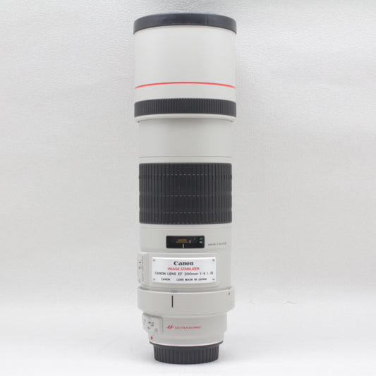 中古品  Canon EF 300mm F4 L IS USM【10月15日(火)Youtube生配信でご紹介】